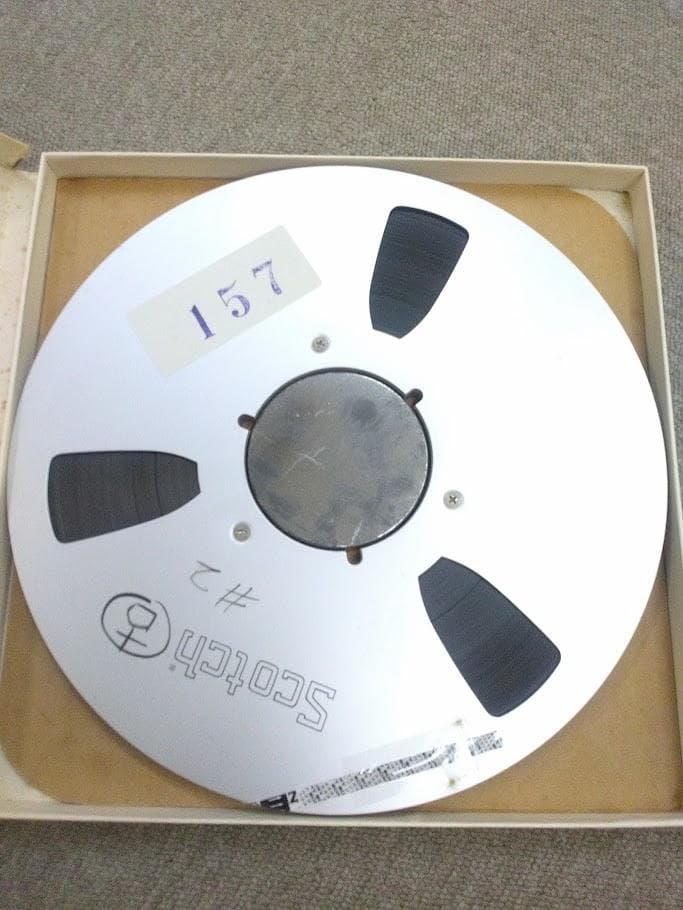 使用済　オープンリールテープ 5本セット　SONY・Scotch・maxell