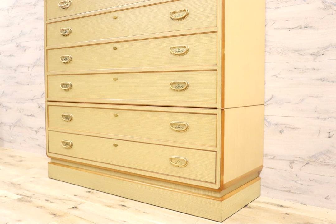 GMGK511○彩幸 整理箪笥 桐箪笥 9段チェスト タンス 収納家具 和家具