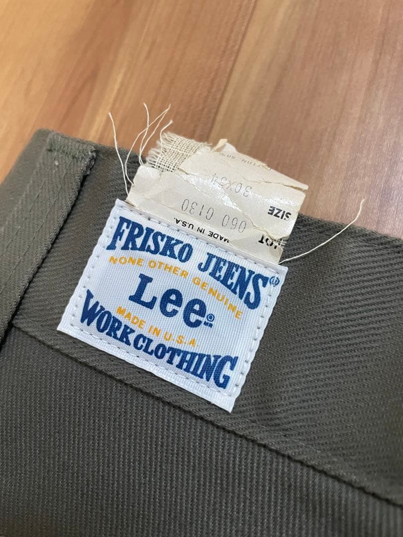 mu　70s Lee フリスコジーンズ デッドストック 希少
