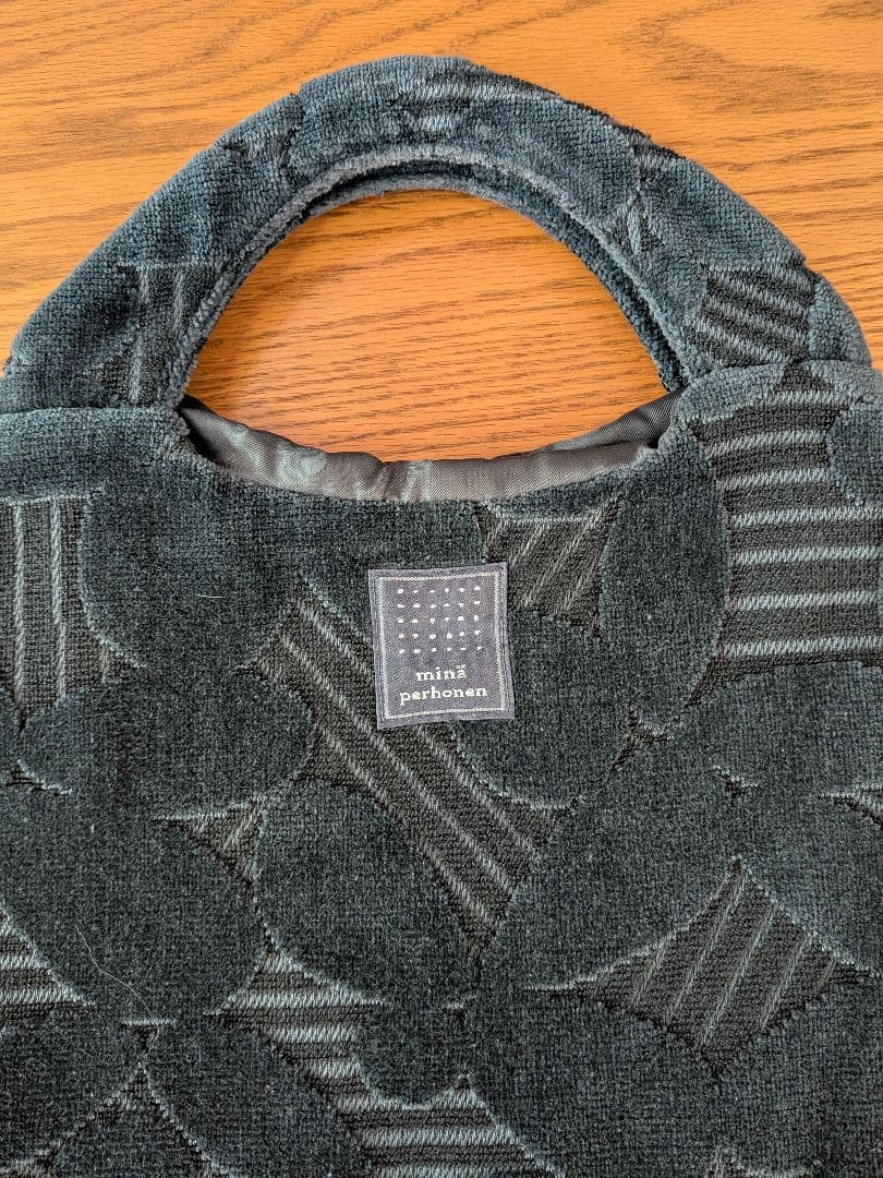 ミナペルホネン エッグバック【美品】★min perhonen★