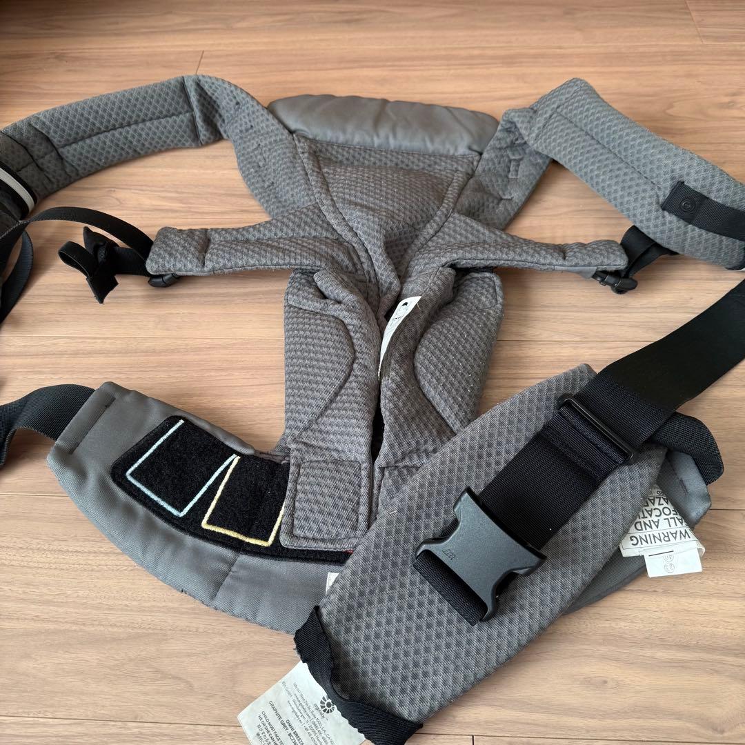 エルゴ ergobaby 抱っこ紐 オムニブリーズ グラファイトグレー
