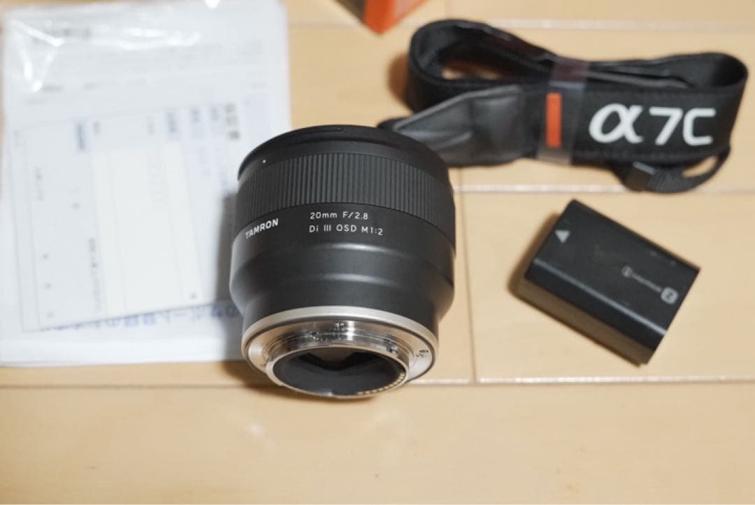 早いもの勝ち　SONY α7C Tamron 20 F2.8 Di Ⅲ 付き