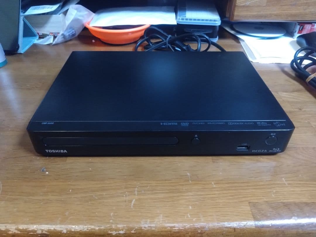 【動作確認済】Toshiba　DBP-S600 Blu-rayプレーヤー
