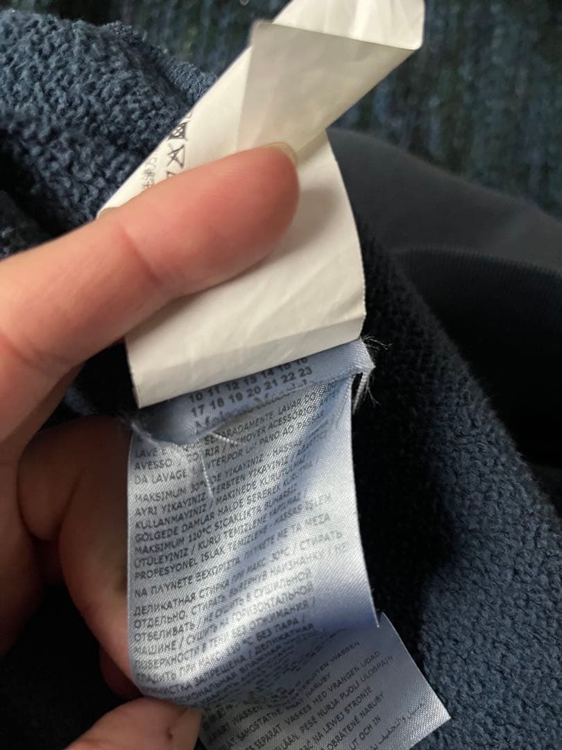 マルジェラ ヴィンテージ加工スウェット