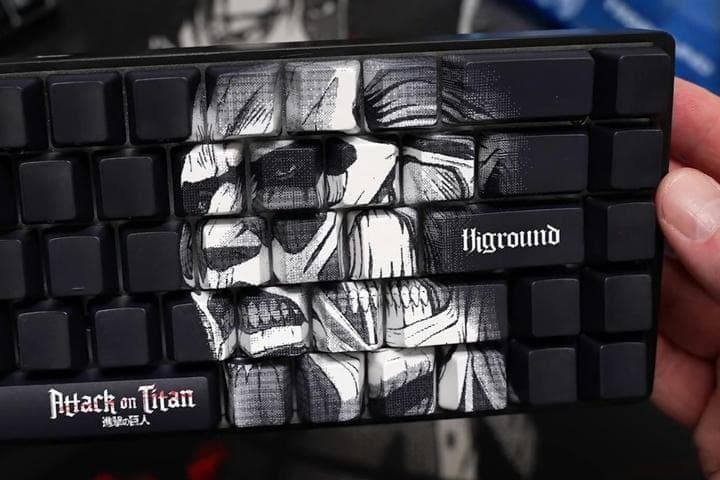 進撃の巨人/Attack on Titan x Higroundコラボキーボード