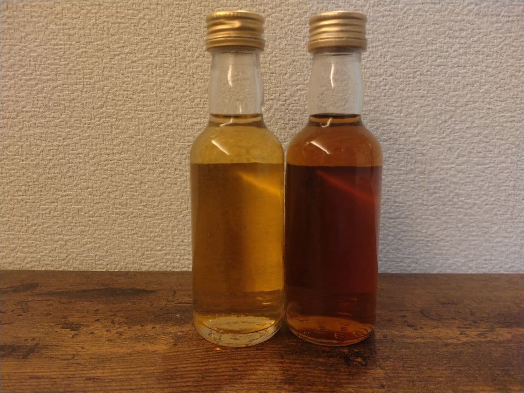 ウイスキーミニチュアボトル2本セット