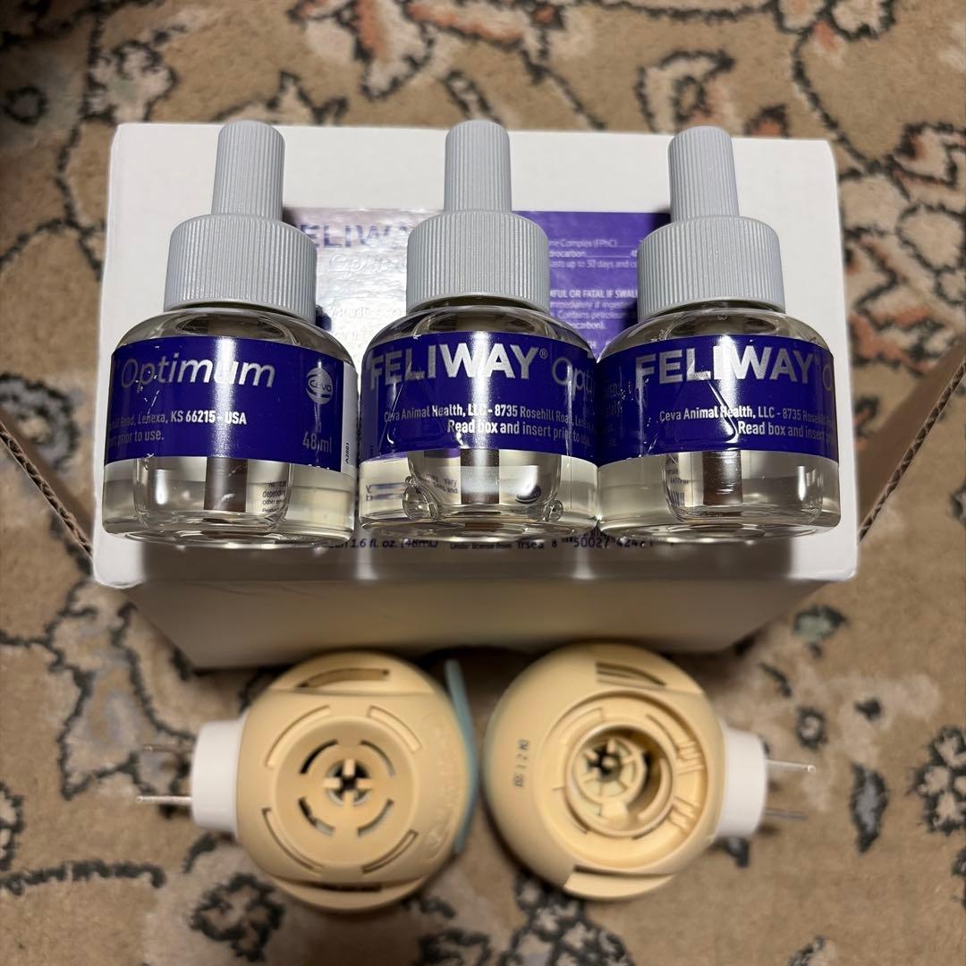 フェリウェイオプティマムリキッドとデフューザー