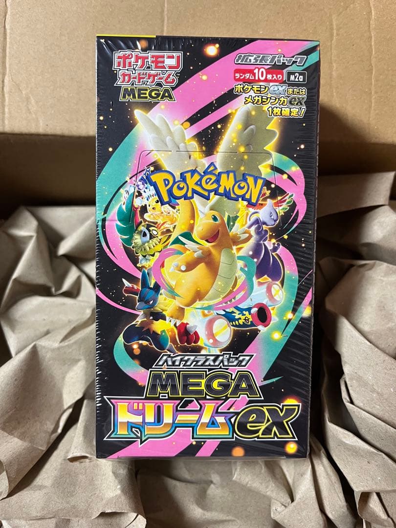 ポケモンカード　MEGAドリームex BOX 新品・未開封・シュリンクあり