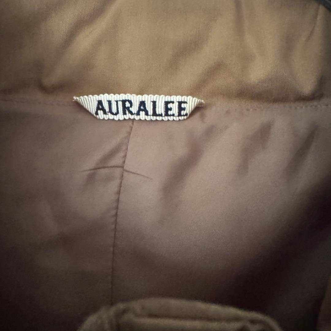 ジャケット・アウター AURALEE FINX NYLON OX BATTINGHOODED COAT