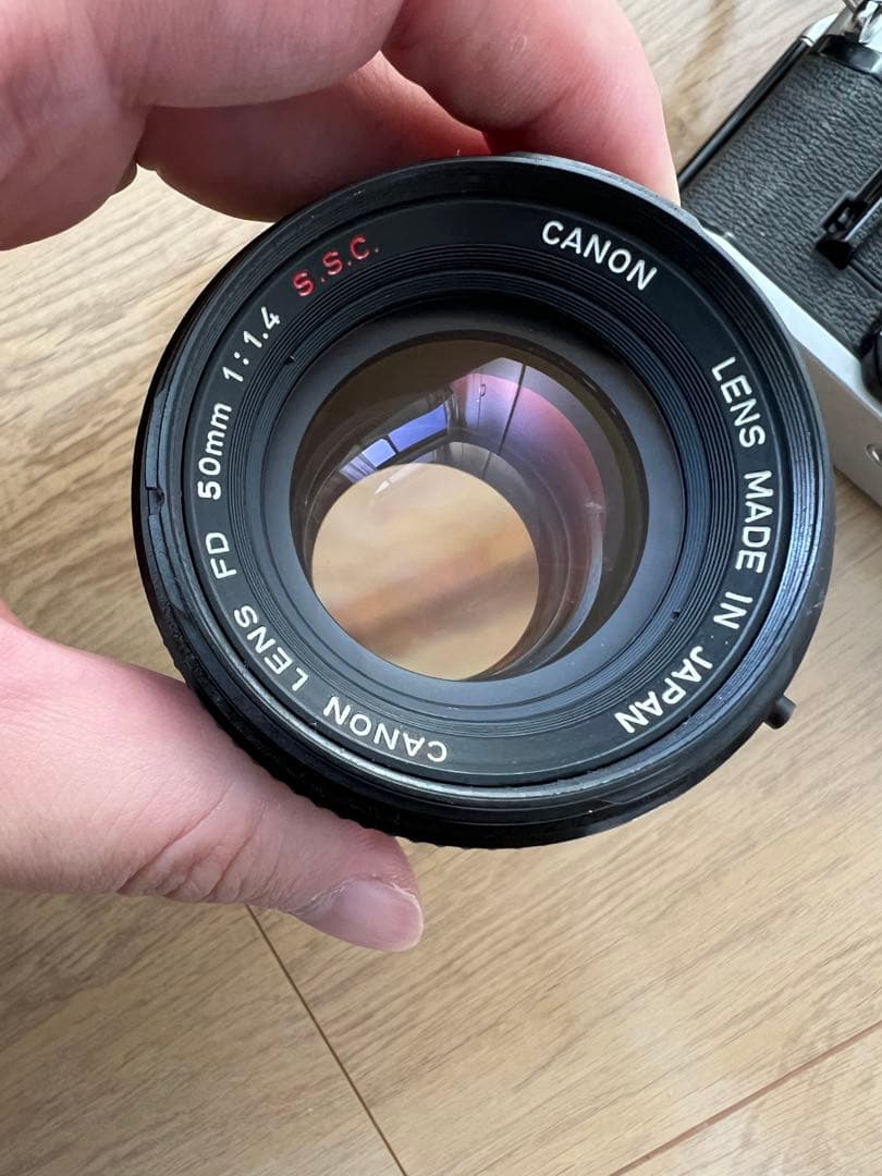キヤノン Canon AE-1 シルバー ＋ FD 50mm F1.8 s.c.