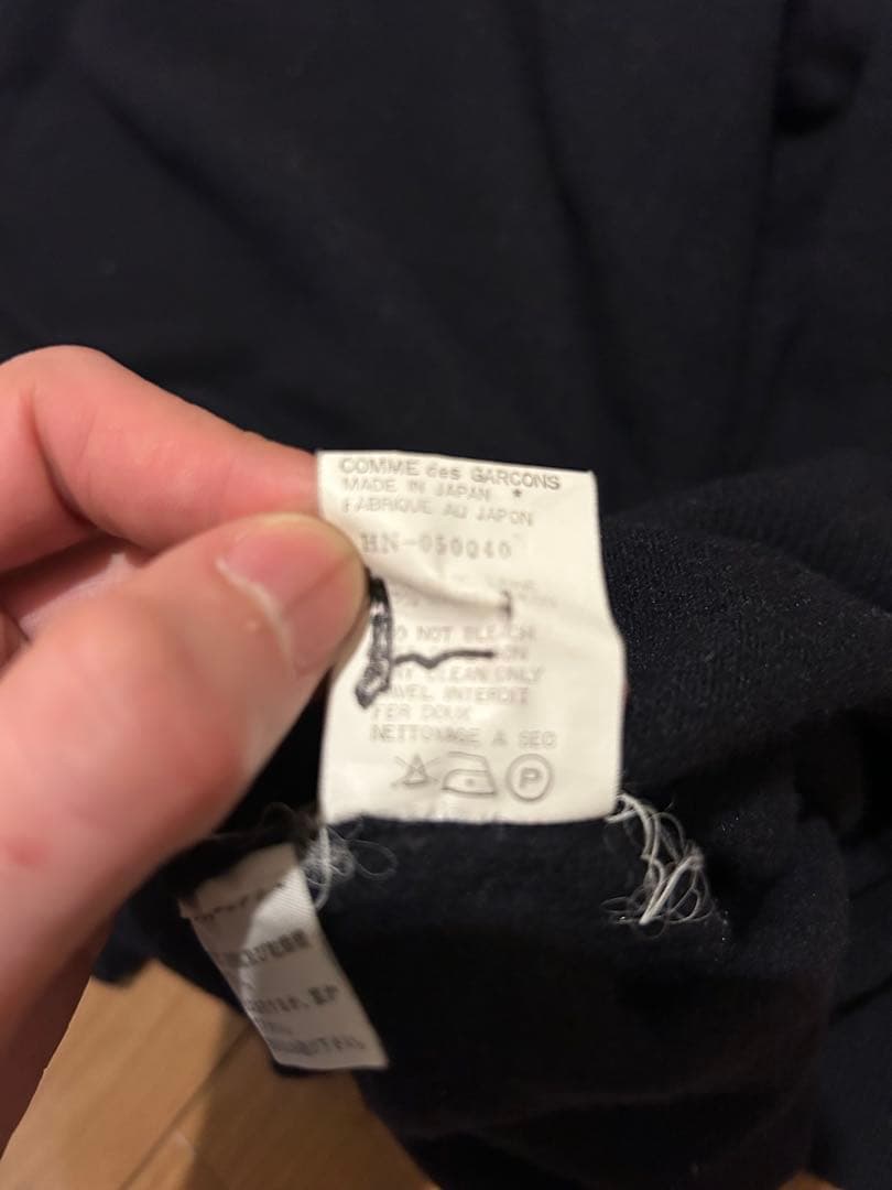 comme des garcons homme knit polo 田中オム