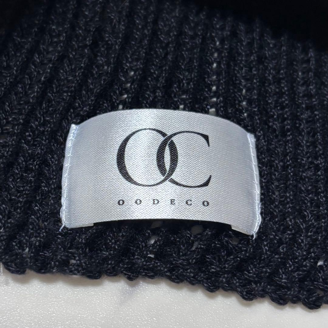 新品 OODE CO. BALACLAVA BLACK SILVER BEADS