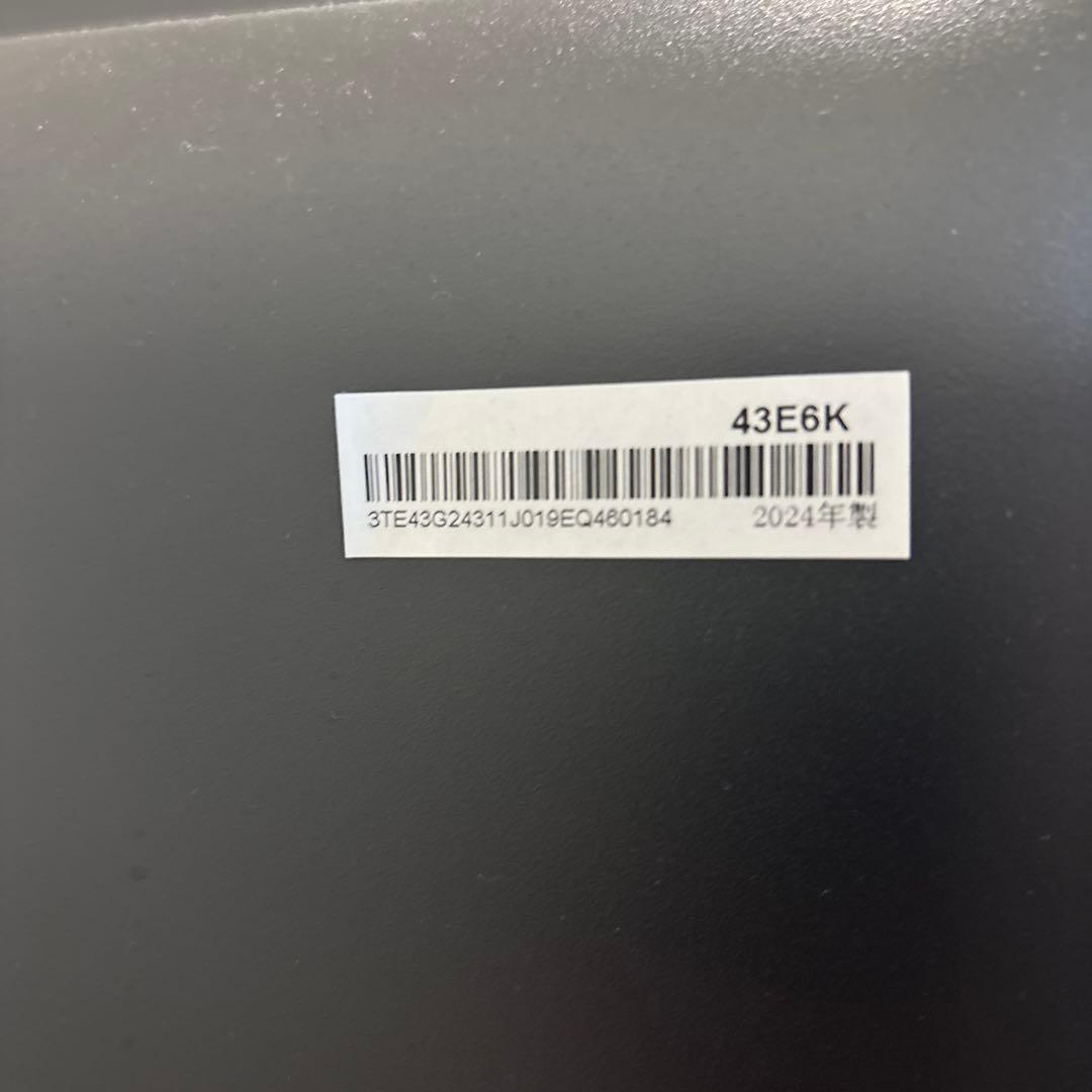 【m7】Hisense 43e6k