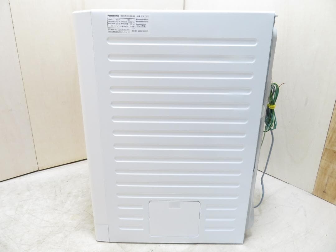 パナソニック 2023年製 除湿形電気衣類乾燥機 6.0kg NH-D605