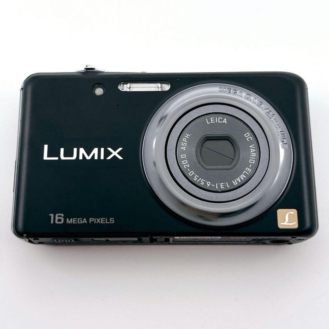 Panasonic パナソニック DMC-FH7 LUMIX ブラック デジカメ