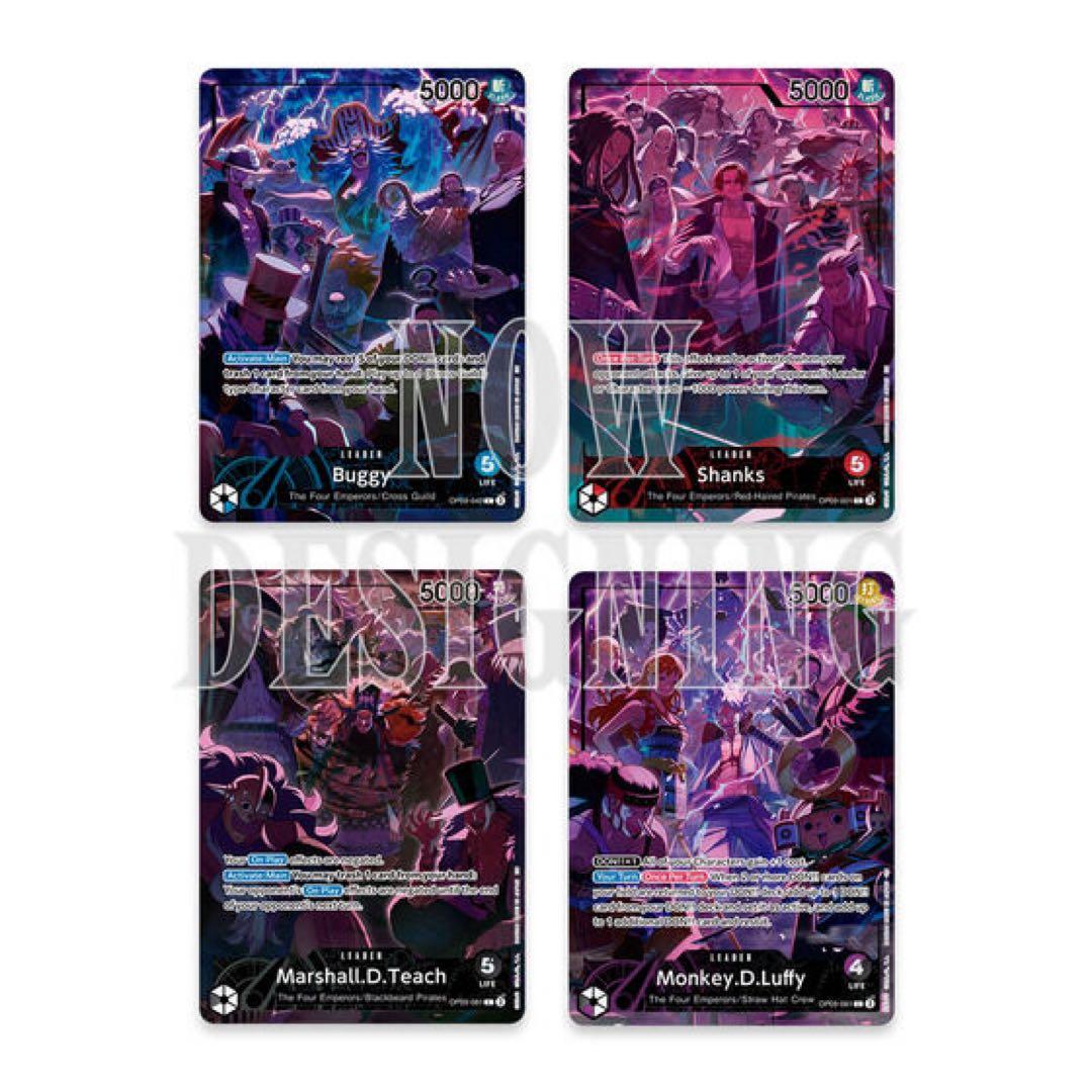 ワンピースカード　2nd Anniversary set English