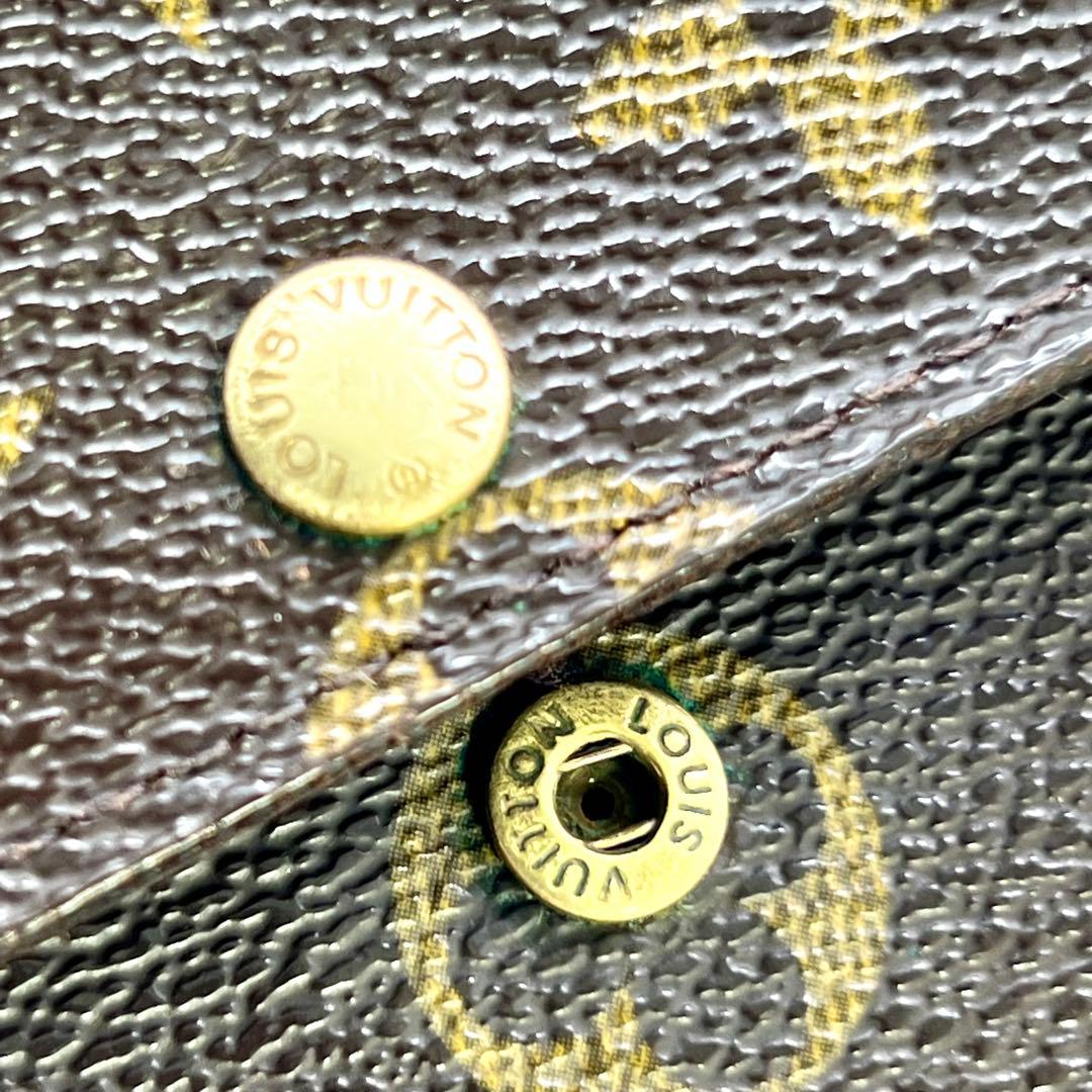 ルイヴィトン モノグラム ポルトフォイユ 旧型サラ M61725 二つ折財布