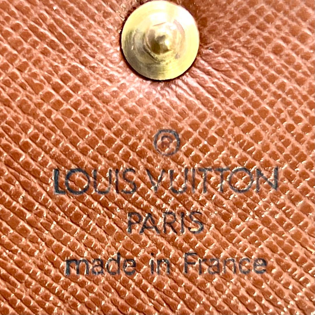ルイヴィトン モノグラム ポルトフォイユ 旧型サラ M61725 二つ折財布