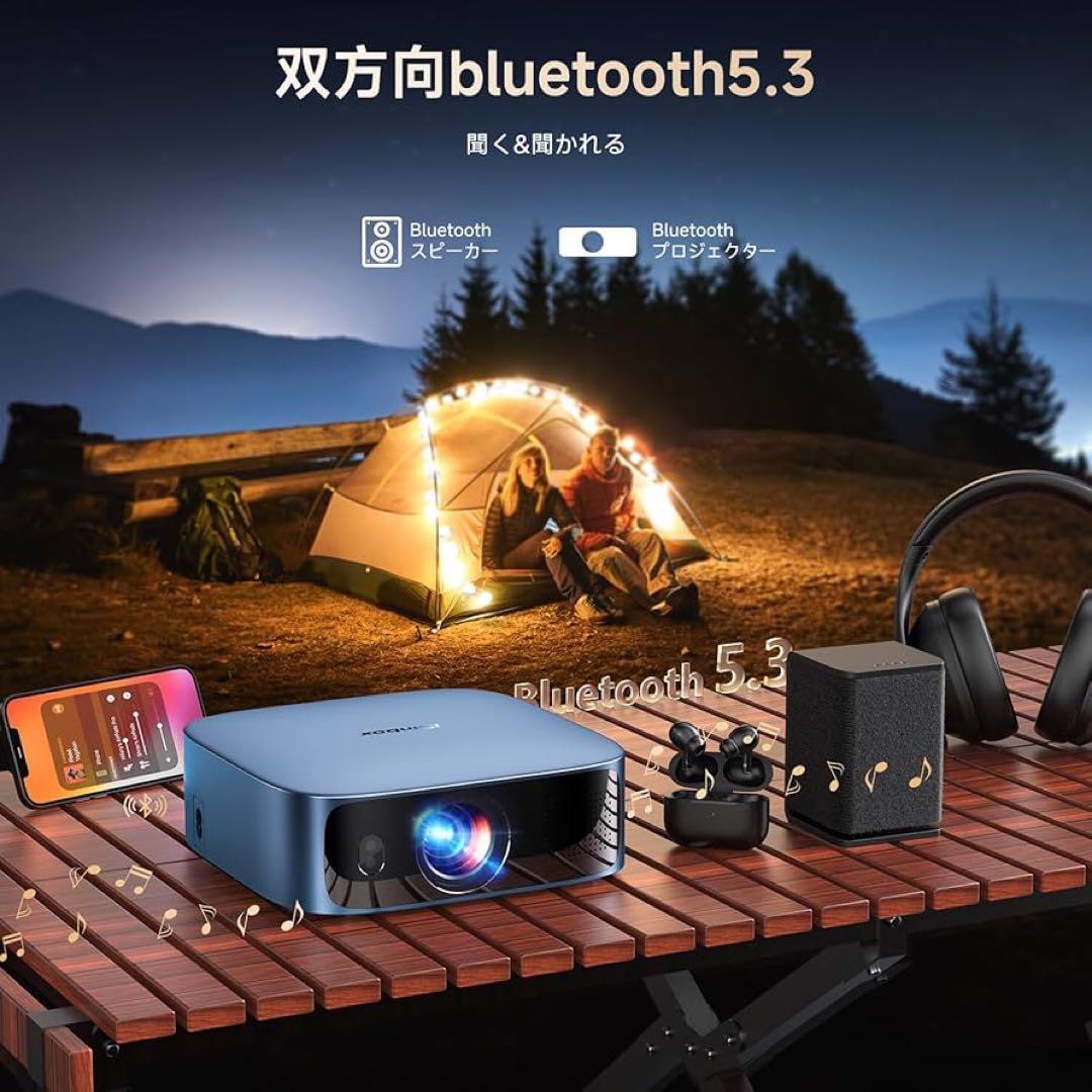 プロジェクター⭐️小型⭐️Wi-Fi⭐️Bluetooth⭐️アプリ内蔵⭐️