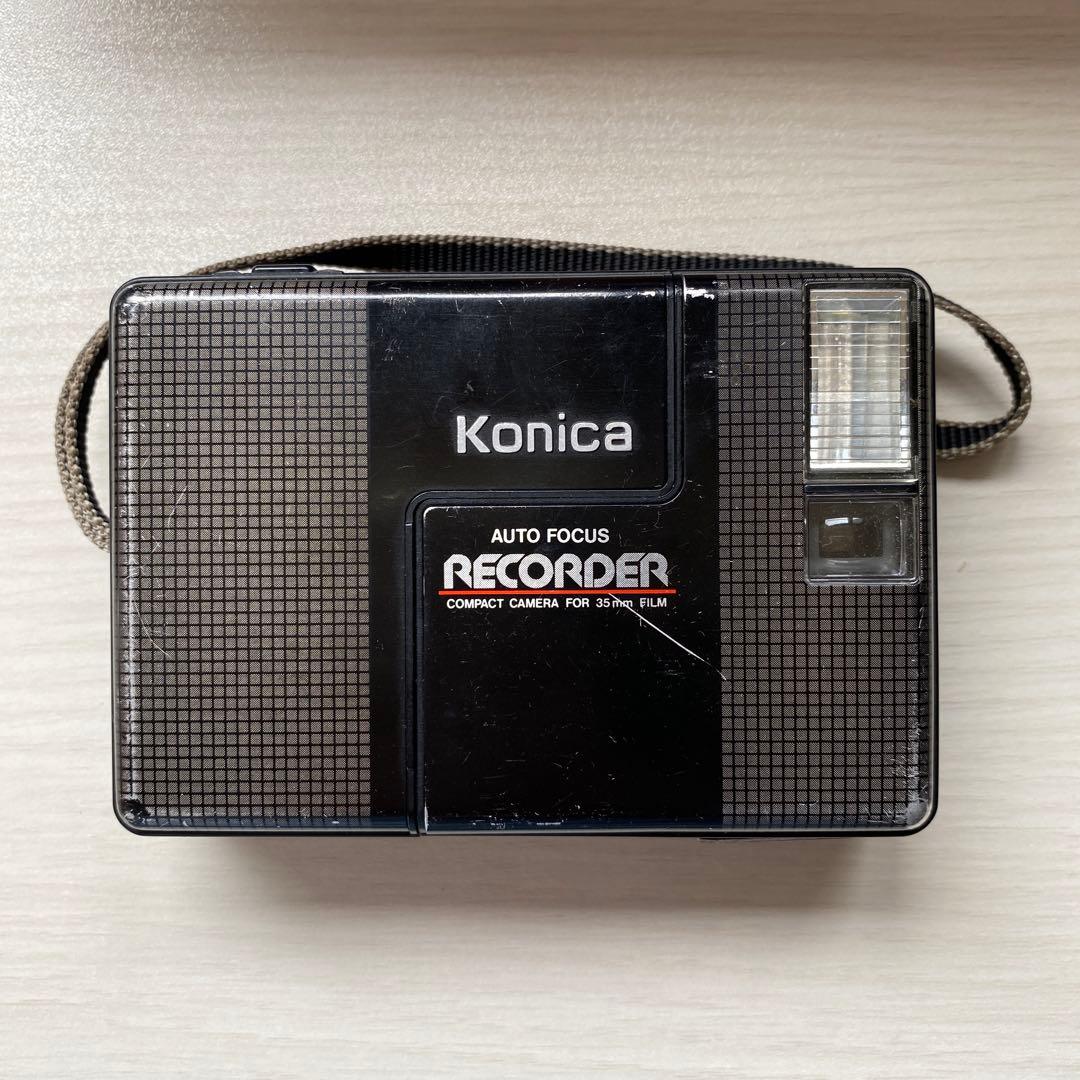 Konica RECORDER オートフォーカス コンパクトカメラ
