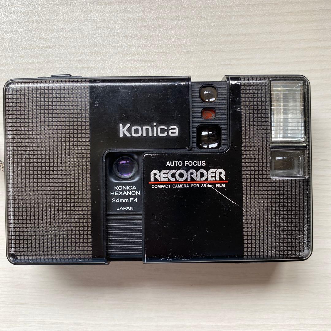 Konica RECORDER オートフォーカス コンパクトカメラ