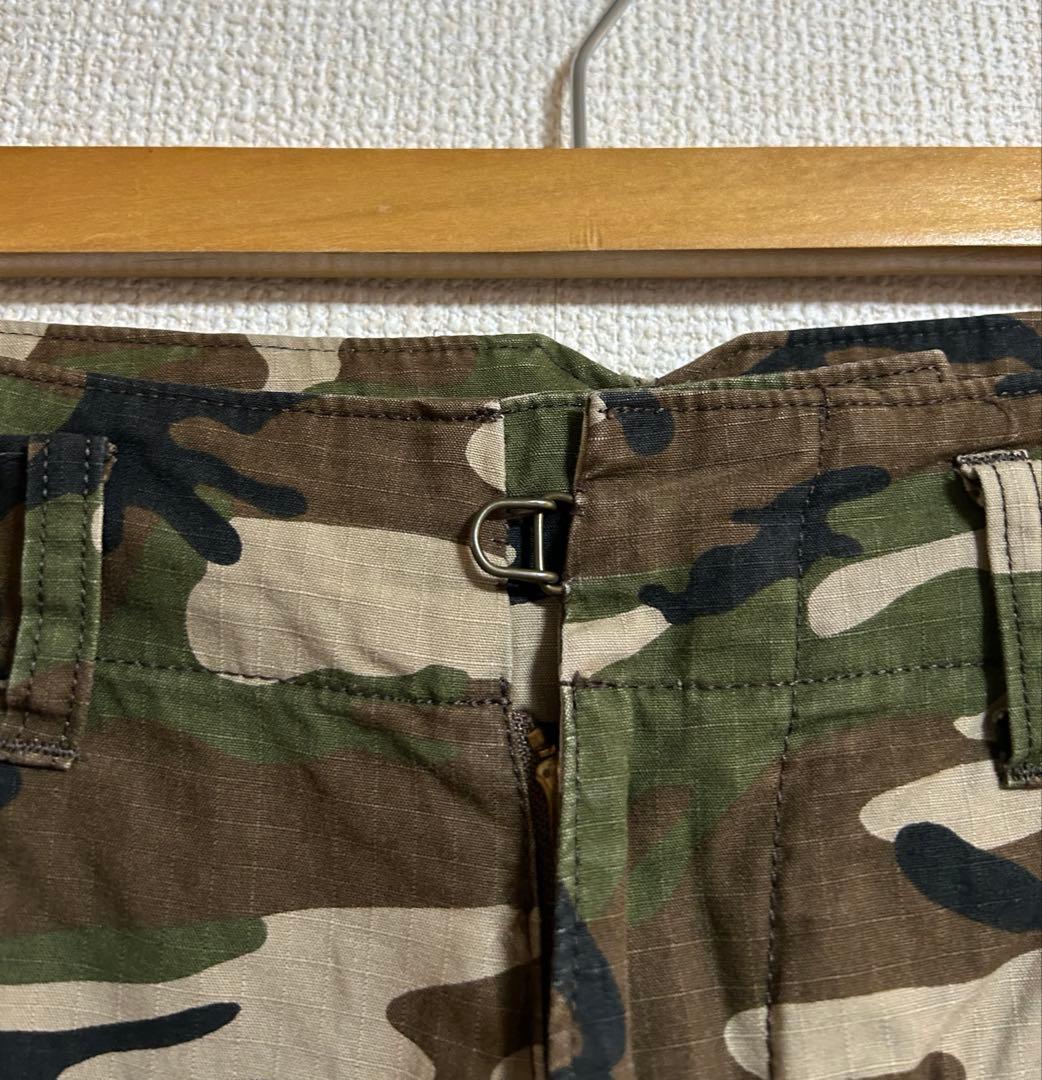 kolor BEACON カラービーコン　カモフラ柄　パッカリングパンツ