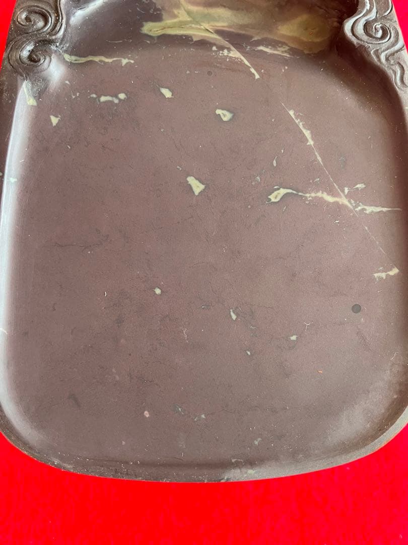 書道 端渓硯 硯 中国 書道用具 唐硯 1980年代 未使用品