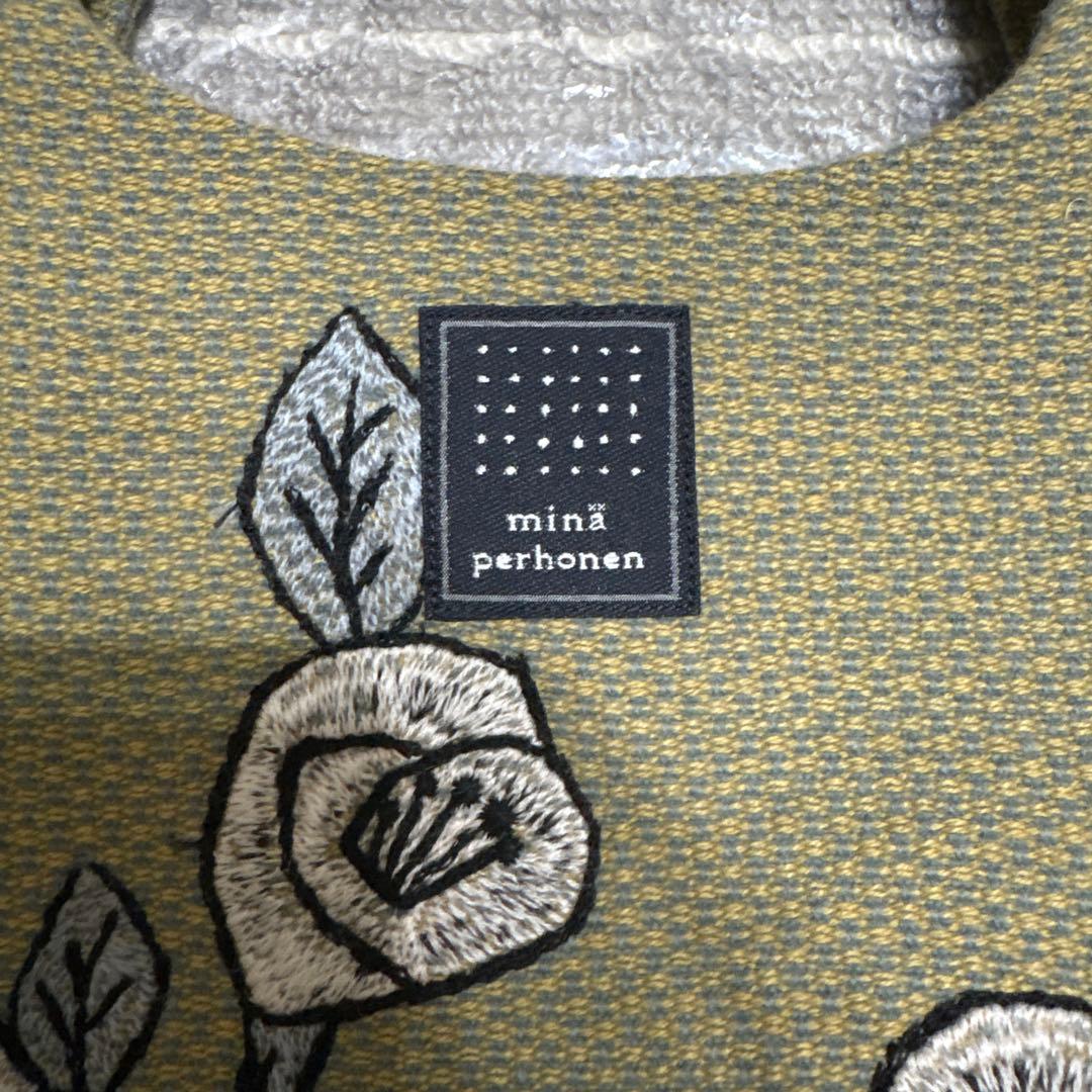 新品未使用　minä perhonen エッグバックswing camellia