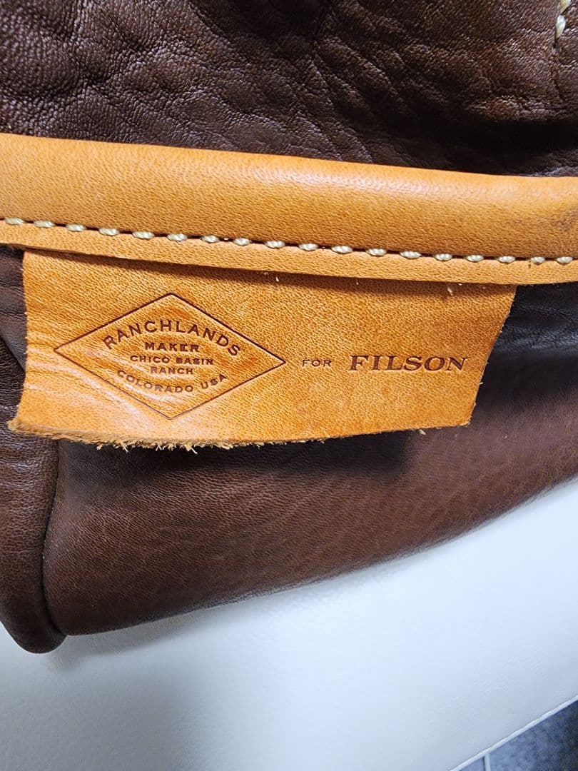【入手困難】日本未発売/FILSON/レザー ボストンバッグ