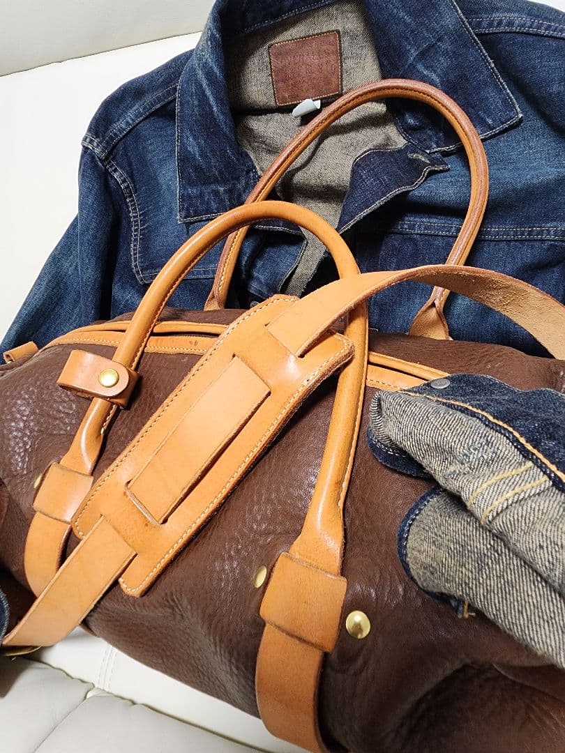 【入手困難】日本未発売/FILSON/レザー ボストンバッグ