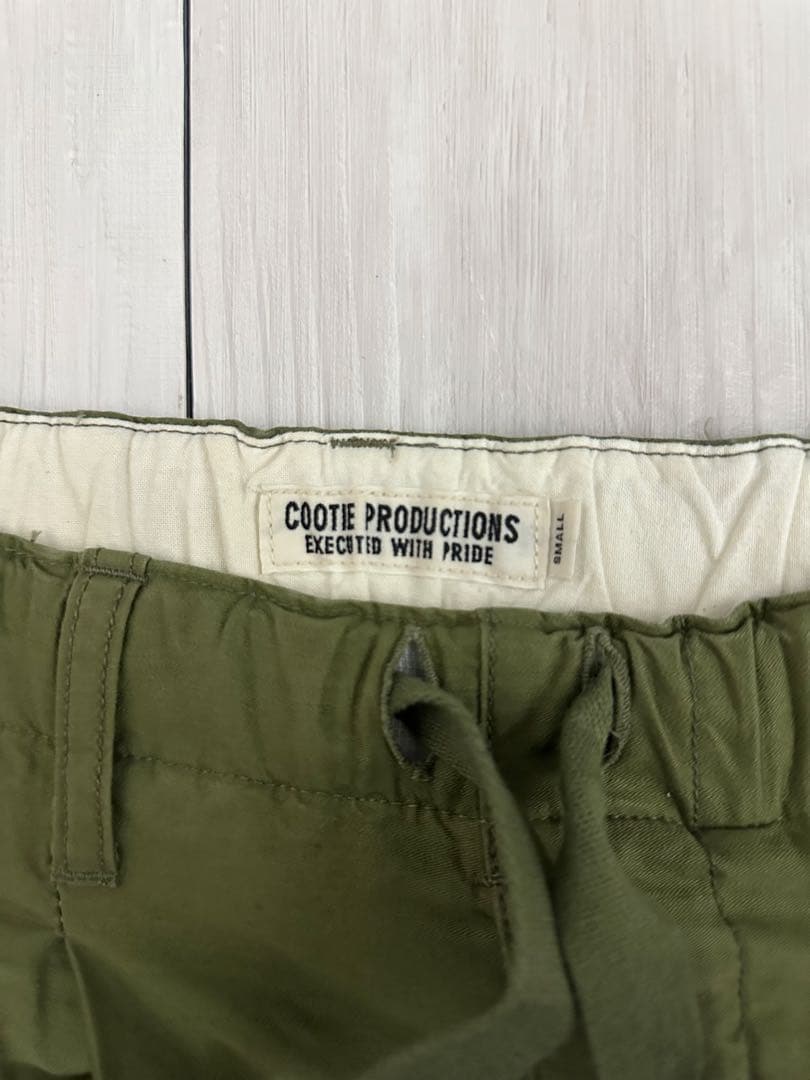 COOTIE PRODUCTIONS カーゴパンツ カーキ オリーブ
