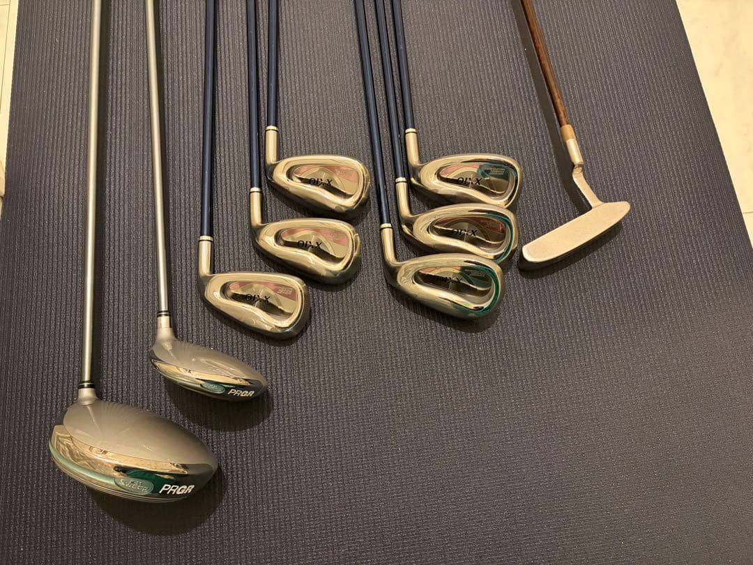 レディース 初心者用フルセット（新品ゴルフバッグ付き）　ゼクシオ　プロギア