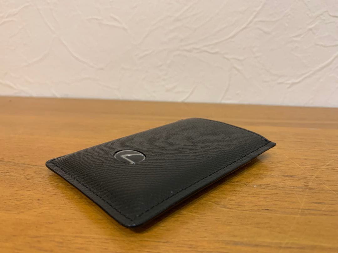 N0731-10★恐らく未使用 Lexus カードキーケース 黒 レザー