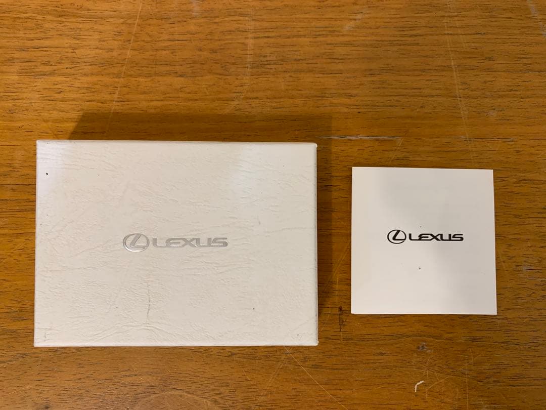 N0731-10★恐らく未使用 Lexus カードキーケース 黒 レザー