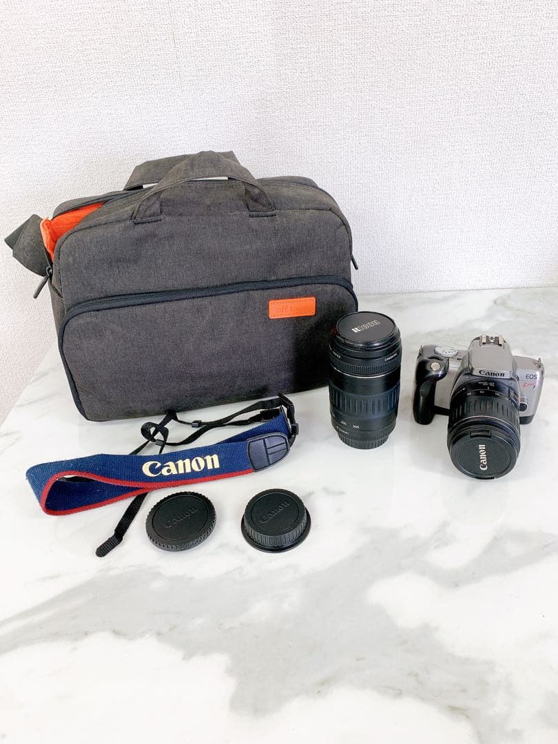 ＃【動作未確認】EOS Kiss 7 コンパクトフィルムカメラ　Canon