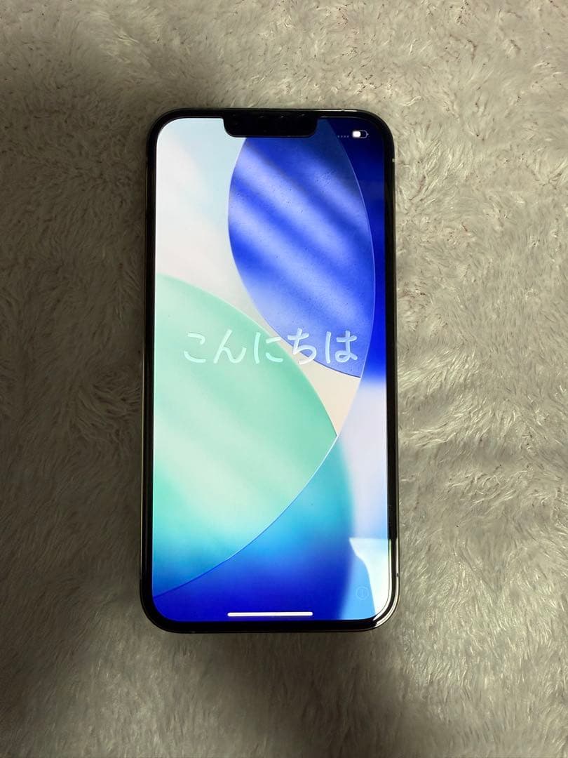 iPhone13 pro 128GB シルバー バッテリー75% 即日発送