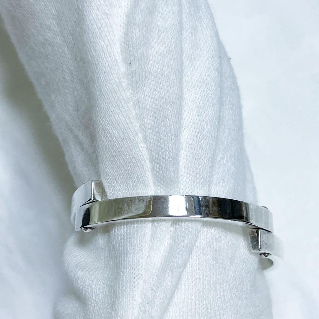 廃盤 グッチ バングル シルバー925 ユニセックス AAA西島隆弘着用