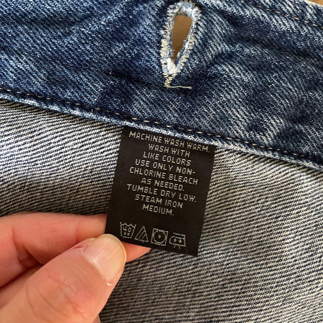 ダブルアールエル　デニムジャケット RRL 90s USA製 襟コーデュロイ M