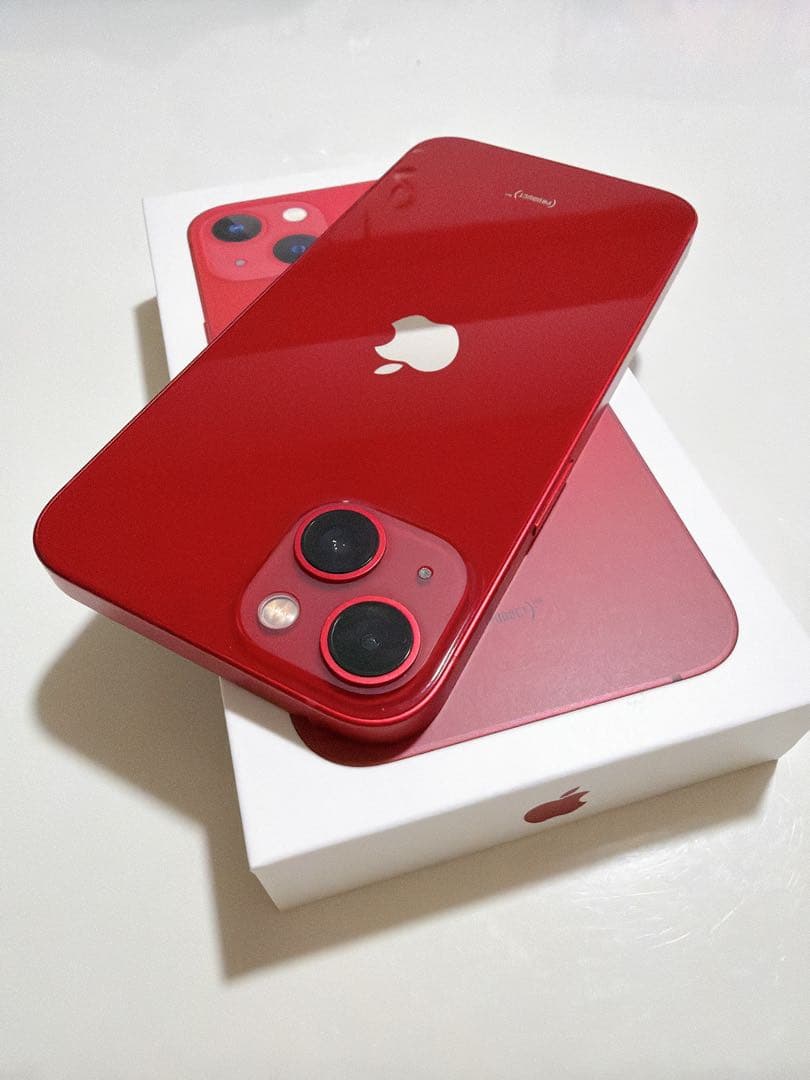 【美品】iPhone13 256GB レッド 本体 SIMフリー