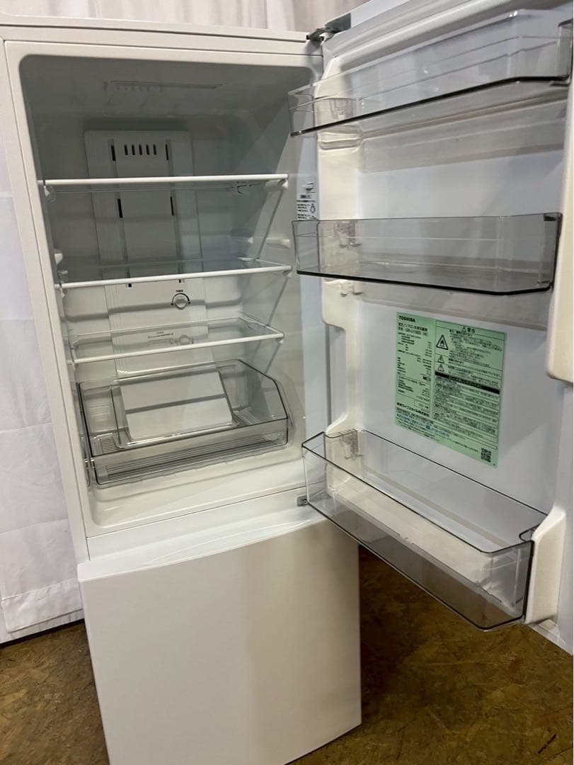 東芝 2ドア冷蔵庫 GR-U15BS 2023年製153L