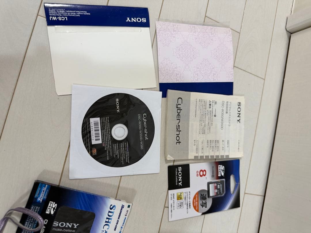 SONY サイバーショット　DSC-W350D