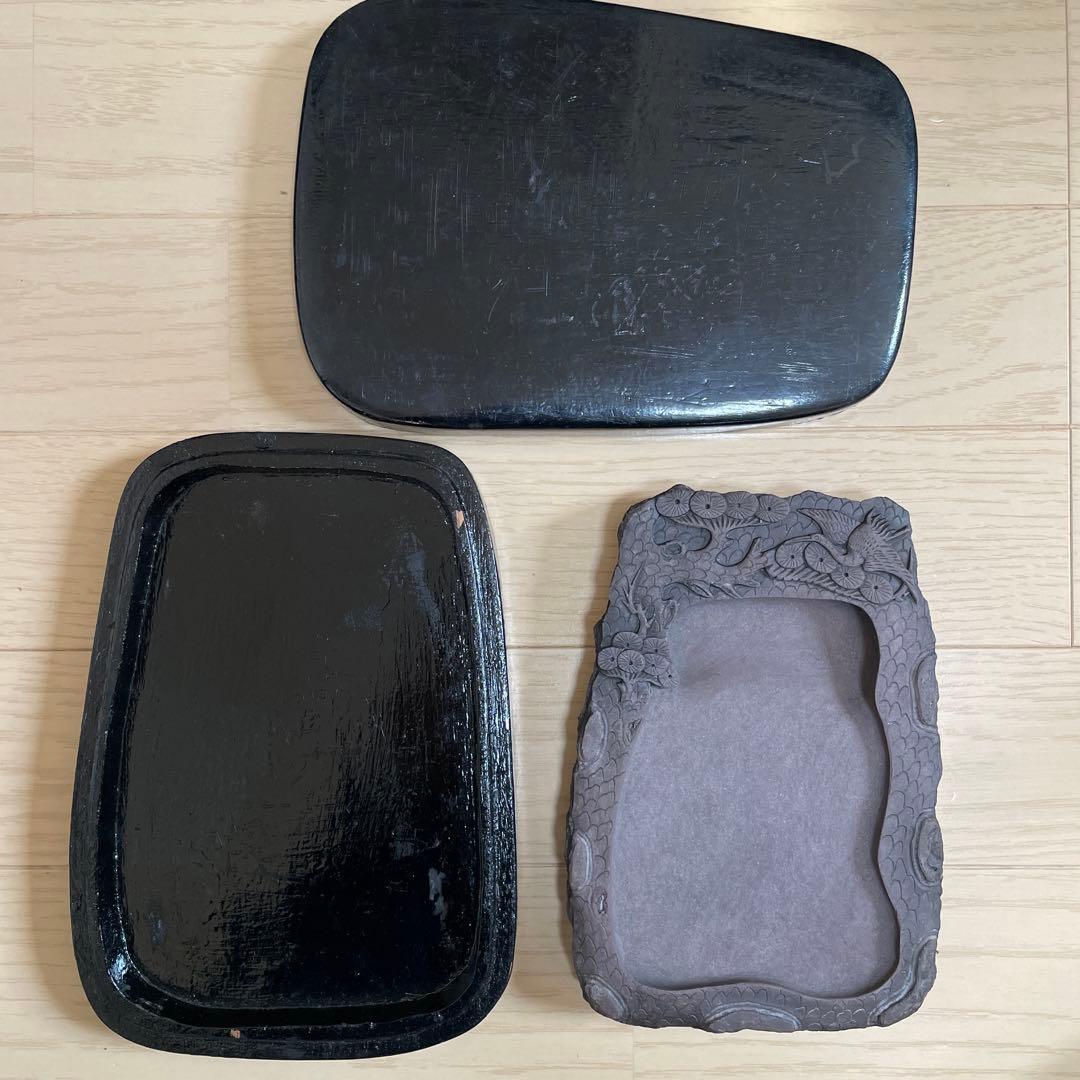 端渓硯　17.5センチ　箱あり　非常によく磨れます