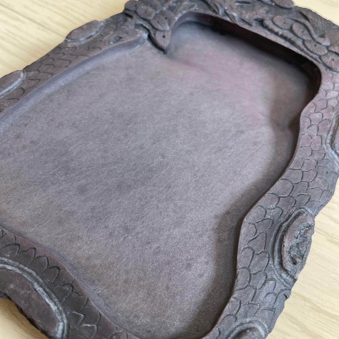 端渓硯　17.5センチ　箱あり　非常によく磨れます