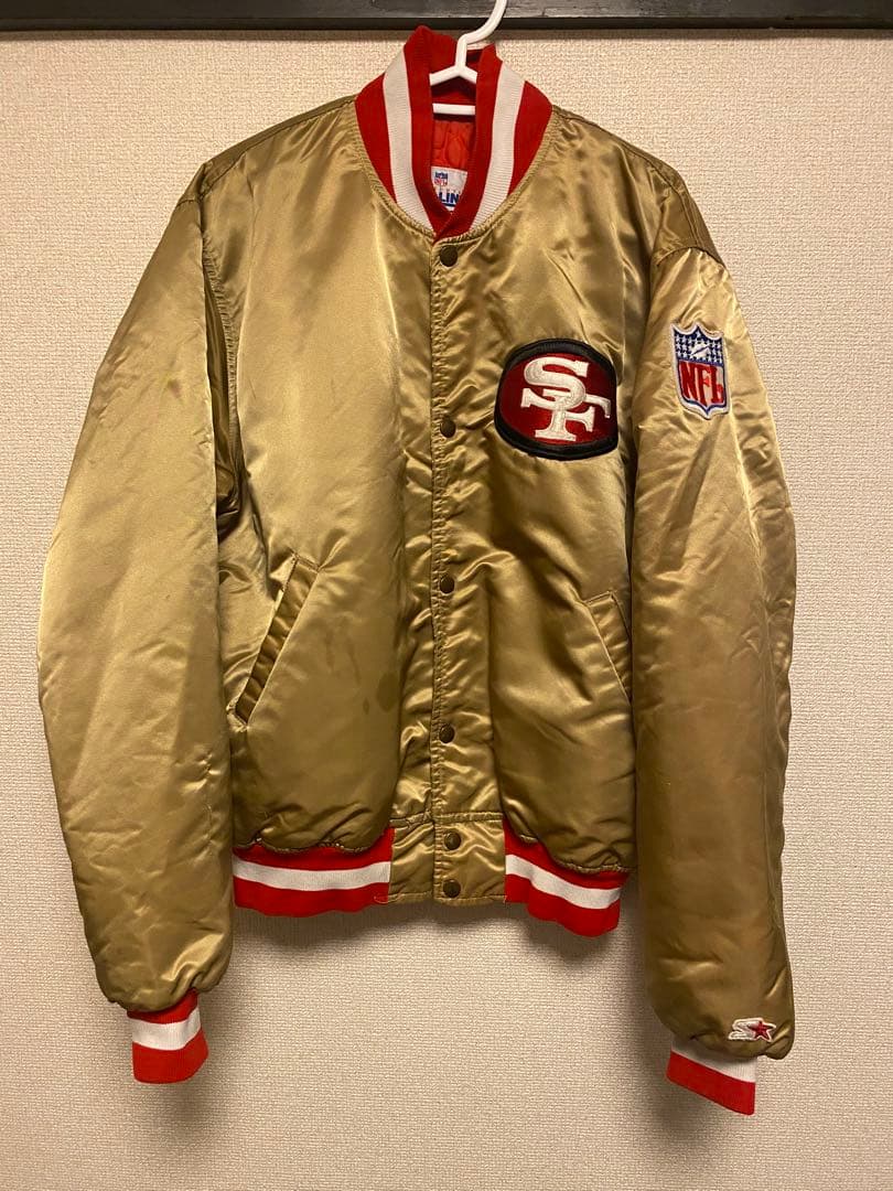 49ERS NFL STARTER SF USA製 80年代～