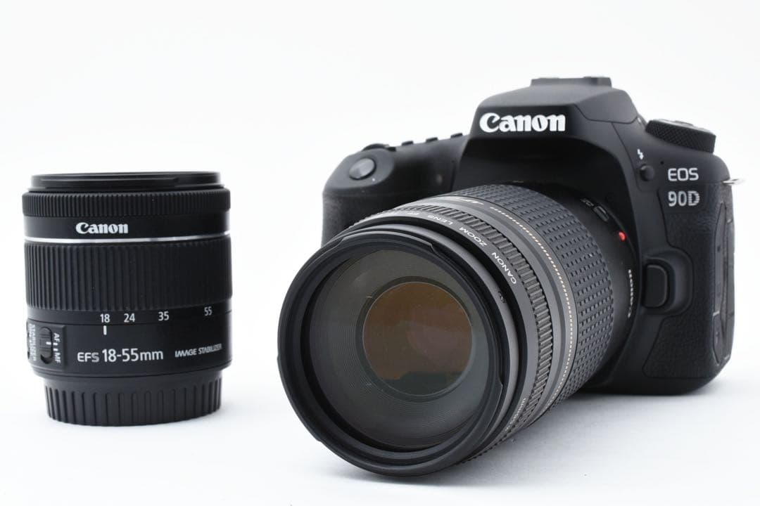 デジタル一眼レフカメラ Canon EOS 90D/標準&望遠ダブルレンズセット