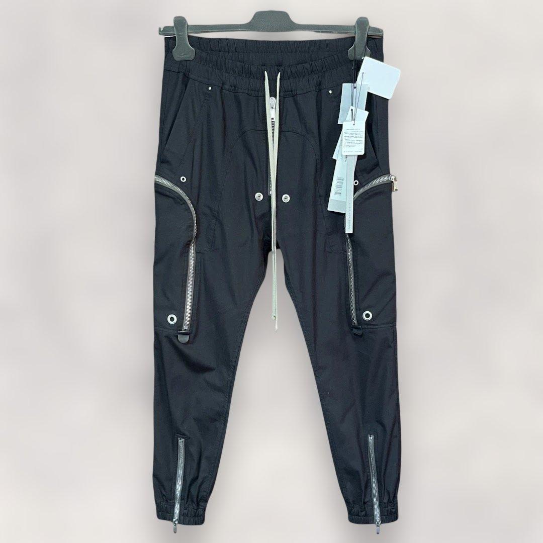 未使用級　Rick Owens 21SS バウハウスカーゴパンツ　50 黒