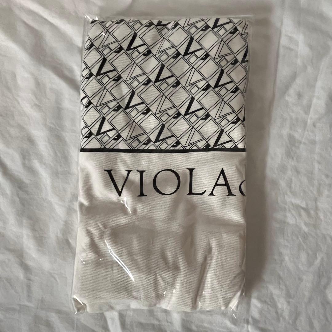 未使用品＊VIOLAd'ORO スプリットラタン ファー付きかごバッグ