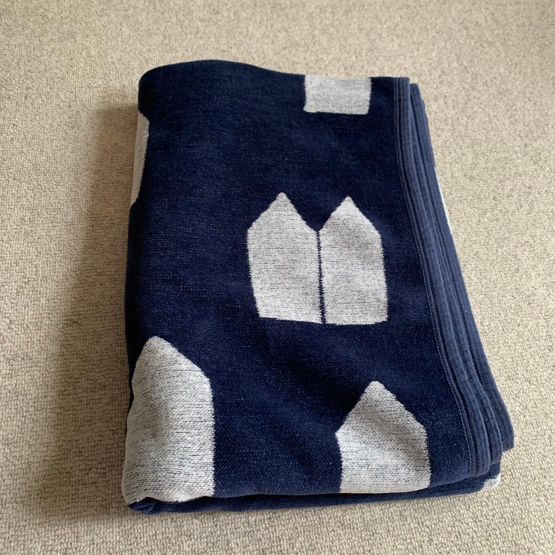 ［パンタン］クリッパン×ミナペルホネン　ブランケット　サンヴィレッジ