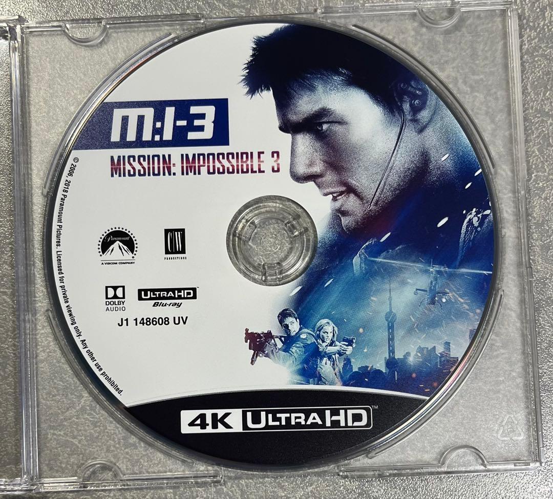 ミッション:インポッシブル 全8作品　4K ULTRA HD セット