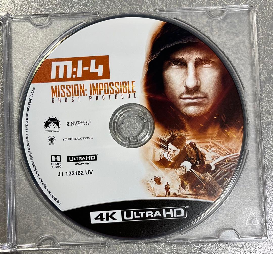 ミッション:インポッシブル 全8作品　4K ULTRA HD セット